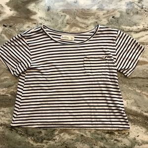 Striped pocket tee (Abercrombie Kids)